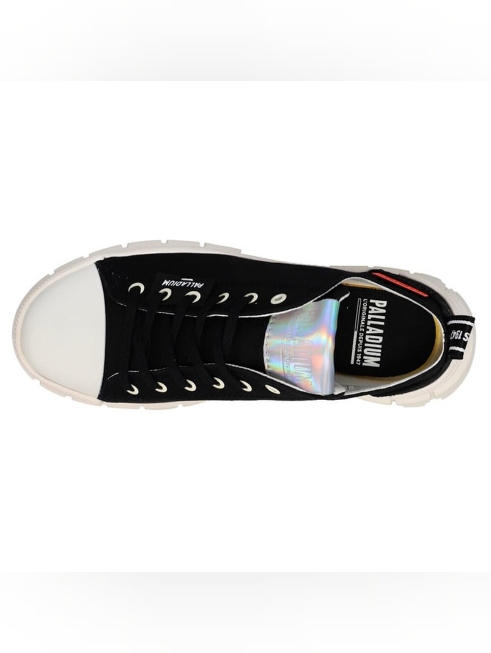 Palladium Revolt Lo TX Chunky Platform Lace Up Canvas Sneakers | Womens Sz 10 - Picture 11 of 13